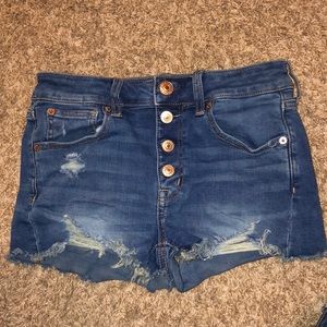 American Eagle high waist shorts size 2
